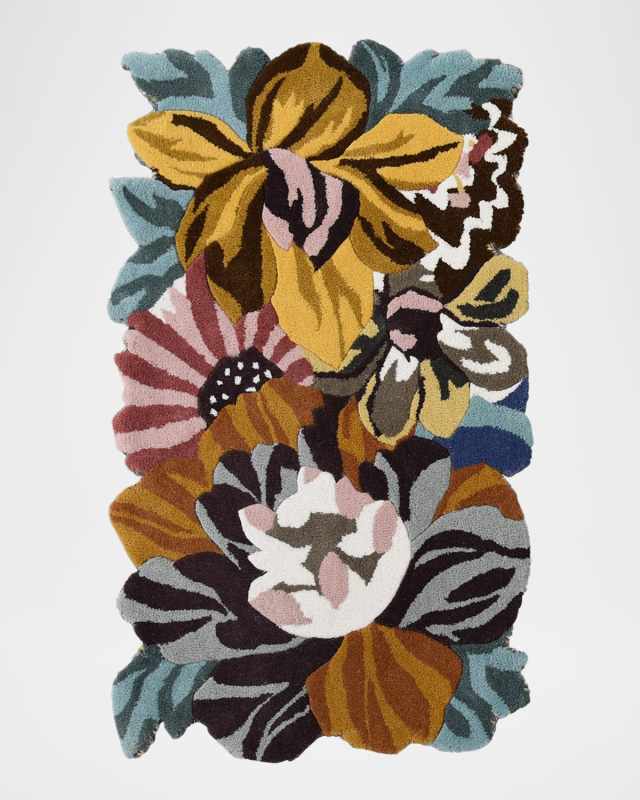 Milano Floral Rug, 2' x 4'